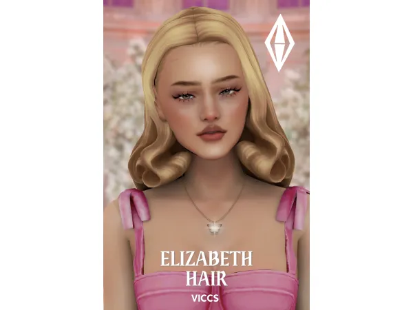 Maxis Match VICCS_ELIZABETH DRESS (TEEN ELDER) - The Sims 4 Custom Content