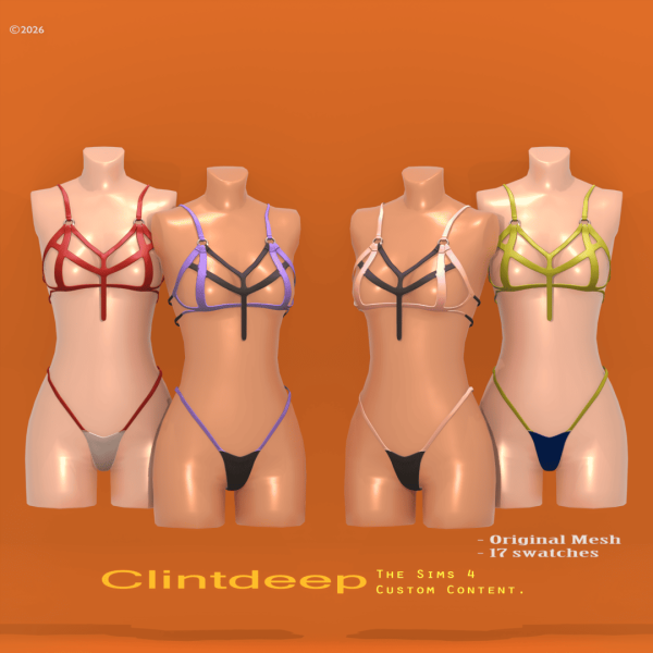 Alpha Clintdeep Aluna Set by clintdeep - The Sims 4 Custom Content