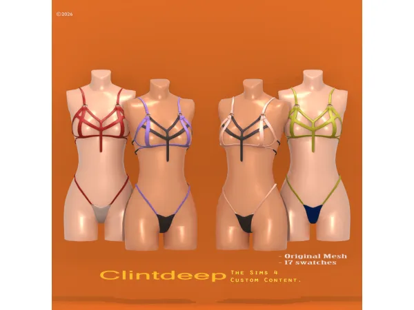 Alpha Clintdeep Aluna Set - The Sims 4 Custom Content