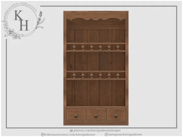 Alpha [khd] baking cupboard - The Sims 4 custom content