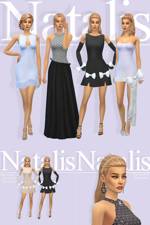 Maxis Match Women's clothing set for December 2025 by Natalis - The Sims 4 Custom Content