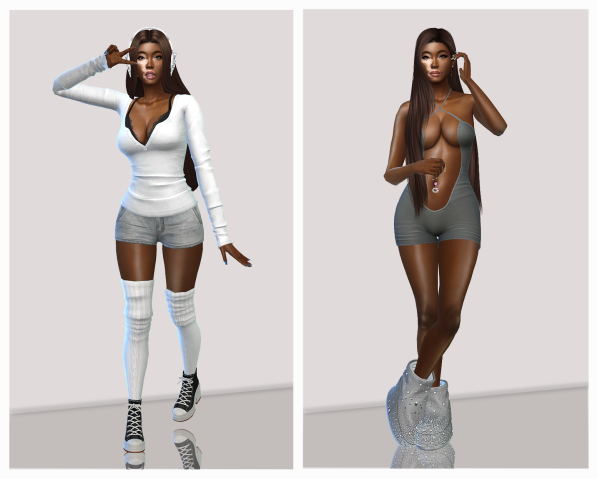 Alpha Dany Lookbook by teenageeaglerunner - The Sims 4 Custom Content