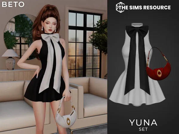 Alpha Yuna (Set) by Beto_ae0 - The Sims 4 Custom Content