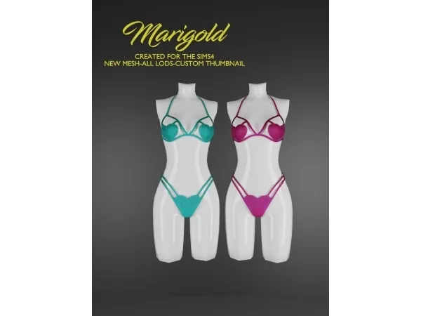 Alpha MARIGOLD TS4_SHOPIAXARIA - The Sims 4 Custom Content