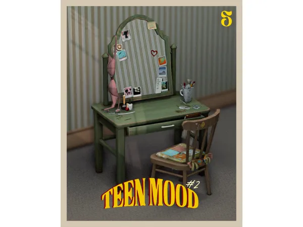 Maxis Match TEEN MOOD 2 by sonechk0 - The Sims 4 Custom Content