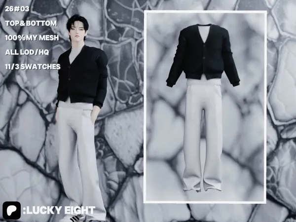Alpha 2603 pants (DOWNLOAD FREE) - The Sims 4 Custom Content
