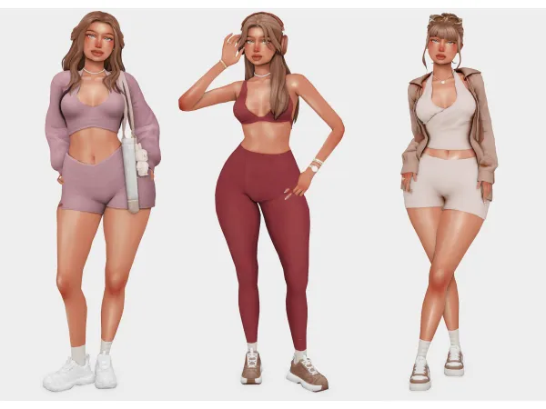 Mix aesthetic errand outfits sims 4 lookbooks by boujeesimss - The Sims 4 Custom Content