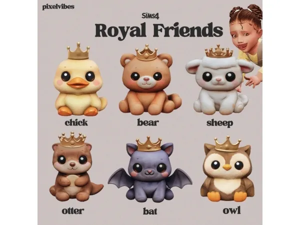 Mix Royal Friends - The Sims 4 Custom Content