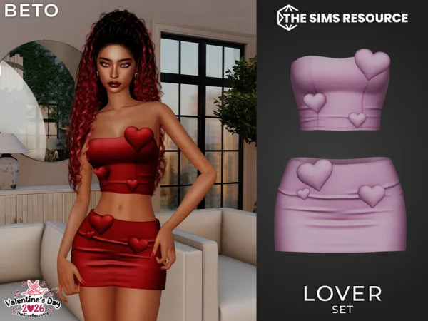 Alpha Lover (Set) by Beto_ae0 - The Sims 4 Custom Content