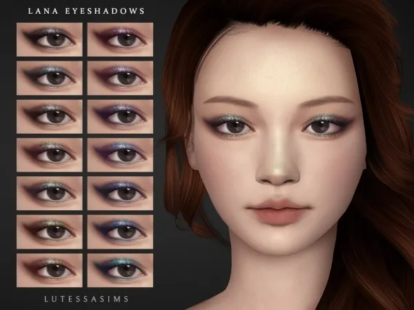 Alpha Lana Eyeshadows - The Sims 4 Custom Content