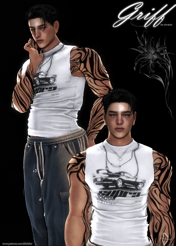 Alpha Griff by simsfinds - The Sims 4 custom content