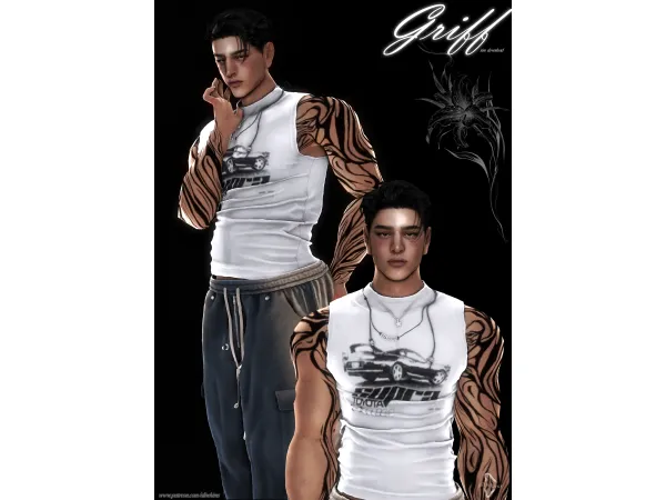 Alpha Griff by aliwhims - The Sims 4 Custom Content