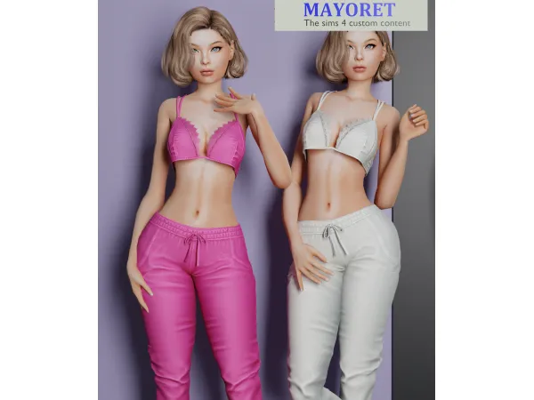 Alpha LS Ai Basic Outfit - The Sims 4 custom content