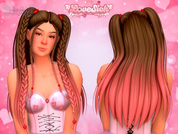 LOVESICK - Valentine's Day Collab with Simpiration - Hair (IT'S ALL FREE, MY LOVES)
