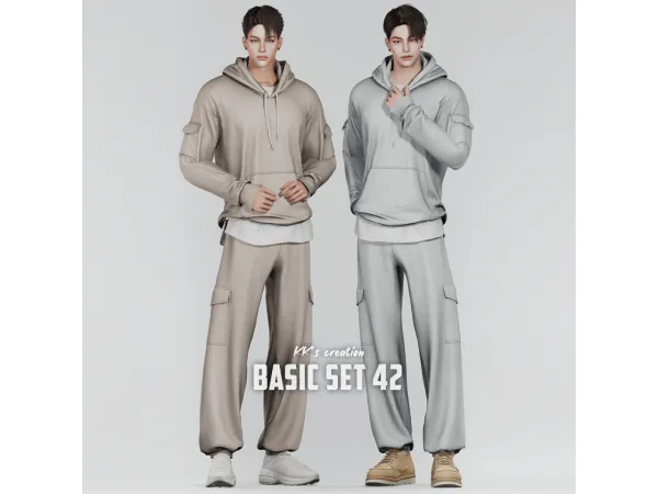 Alpha [KK] BASIC SET 42 - The Sims 4 custom content
