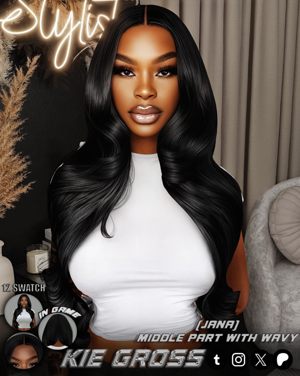 Alpha Jana by simsfinds - The Sims 4 Custom Content