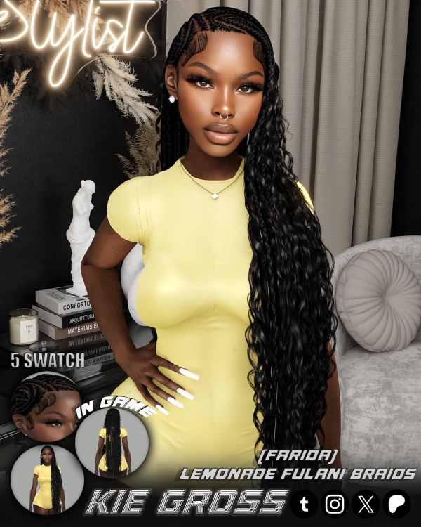 Alpha Farida by simsfinds - The Sims 4 custom content