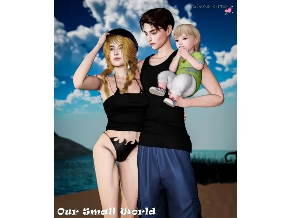 Mix Our small world - The Sims 4 Custom Content