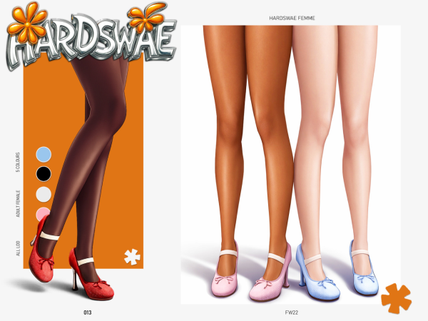Alpha [H∀RDSWAE] FREE LOVE DAY GIFT; fw2022 MiuMiu MJ Heel by simsfinds - The Sims 4 custom content