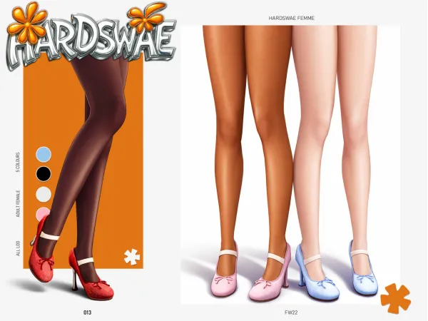 Alpha [Hu2200RDSWAE] FREE LOVE DAY GIFT; fw2022 MiuMiu MJ Heel - The Sims 4 custom content