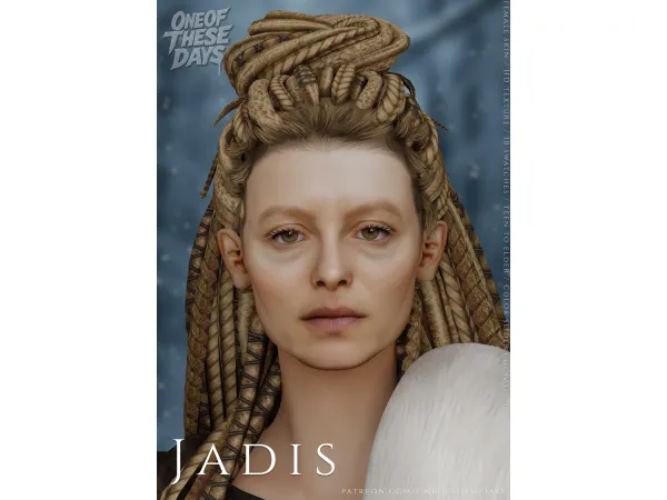 Alpha Jadis (Tilda Swinton) SKIN SKINOVERLAY tray files - The Sims 4 Custom Content