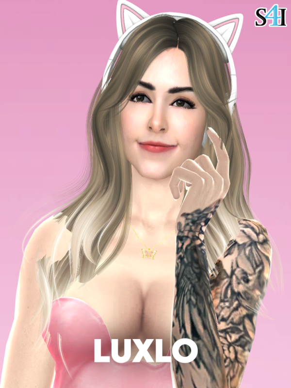 Alpha Sims 4 CAS Luxlo by sims4imagination - The Sims 4 Custom Content