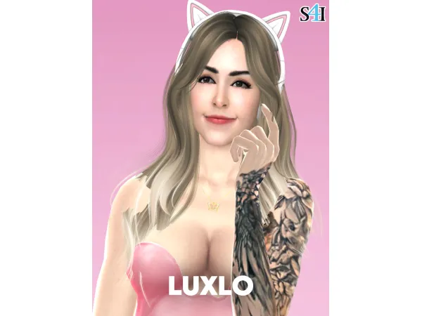 Alpha Sims 4 CAS Luxlo - The Sims 4 Custom Content