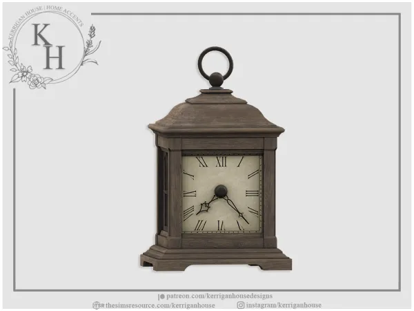 Alpha [khd] captain clock - The Sims 4 Custom Content