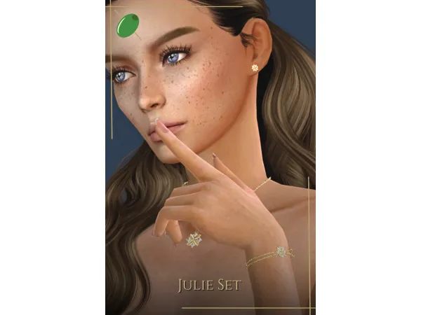 Alpha Julie Set - The Sims 4 Custom Content