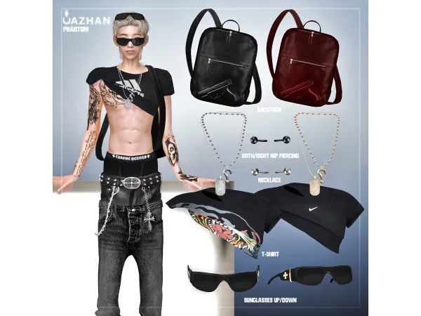 Alpha [PHANTOM 2] by cazhancc - The Sims 4 Custom Content