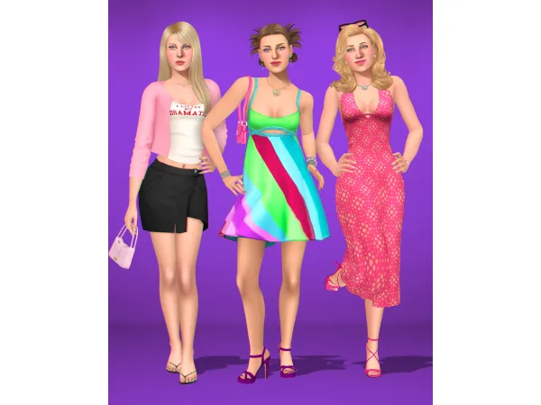 Maxis Match thesimline lookbook - The Sims 4 custom content