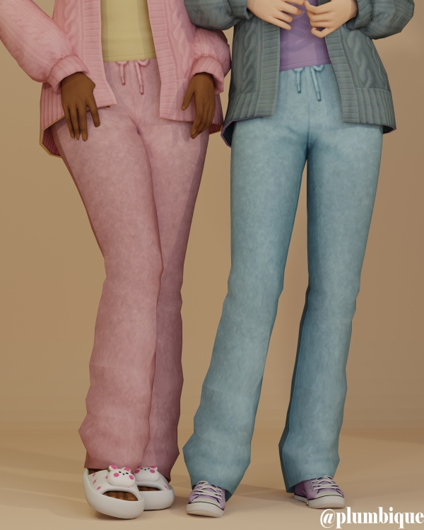 Maxis Match blush_ease_jogger - The Sims 4 Custom Content