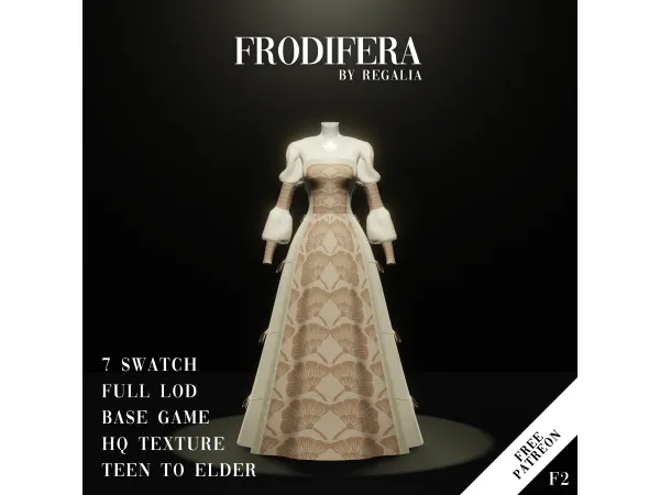 Mix FRODIFERA F2 by simsregalia - The Sims 4 Custom Content
