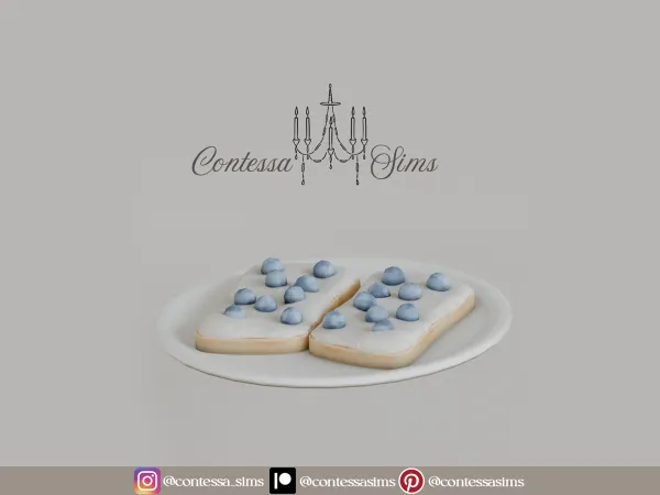 Mix Cream Bread by ContessaSims - The Sims 4 Custom Content