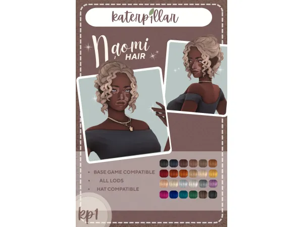 Naomi Hair by katerp1llar