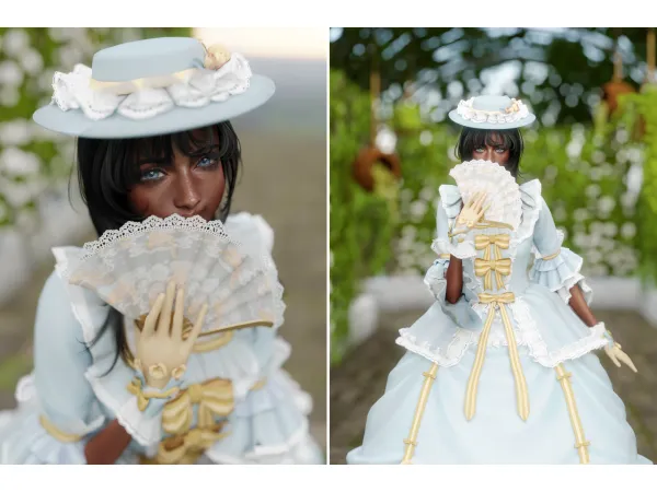 Alpha shining nikki reminiscence of flower by simsonico - The Sims 4 custom content