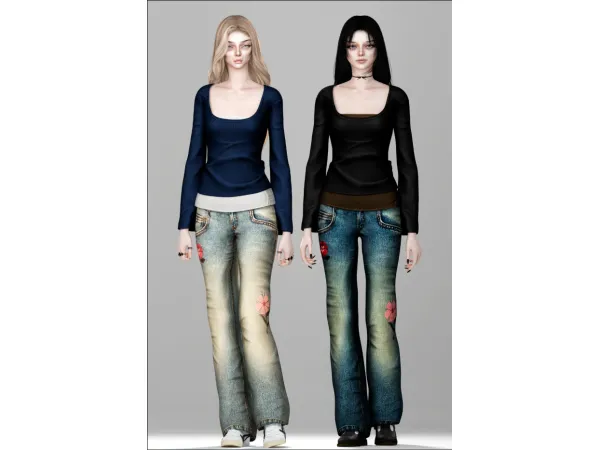 Alpha burber fit - The Sims 4 Custom Content