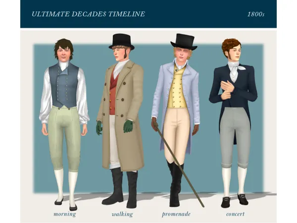 Maxis Match royal uniform lookbook by thesimline - The Sims 4 Custom Content