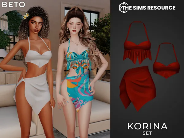 Alpha Korina (Set) by Beto_ae0 - The Sims 4 Custom Content